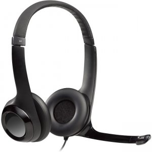 Logitech Wired USB Headset With Microphone 981-000731