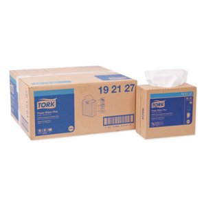 Tork Multipurpose Paper Wiper, 16.25" x 9.25", White, 100/Box, 8 Boxes/Carton SCA192127 192127