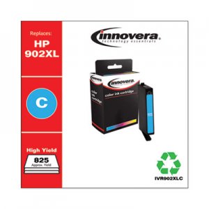 Innovera Remanufactured T6M02AN High-Yield Ink, Cyan IVR902XLC