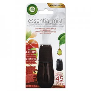 Air Wick Essential Mist Refill, Cinnamon and Crisp Apple, 0.67 oz, 6/Carton RAC98553 62338-98553