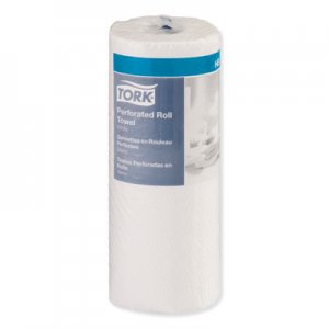Tork Perforated Towel Roll, 2-Ply, 11" x 9", White, 100/Roll, 30 Roll/CT SCA421900 421900