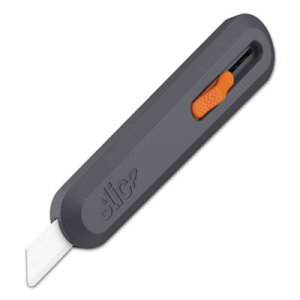 Slice Utility Knives, Double Sided, Replaceable, Carbon Steel, Gray, Orange SLI10550 10550