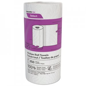 Cascades PRO Select Kitchen Roll Towels, 2-Ply, 8 x 11, 250/Roll, 12/Carton CSDK250 K250