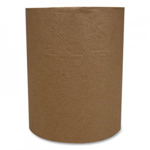 Morcon Paper Hardwound Roll Towels, Kraft, 1-Ply, 600 ft, 7.8" Dia, 12/Carton MORR12600 MOR R12600