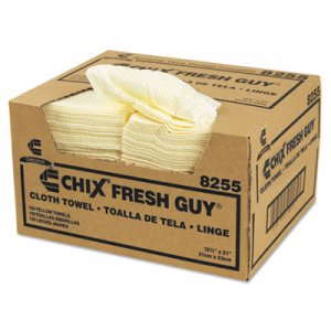 Chix Fresh Guy Towels, 13 1/2 x 13 1/2, Yellow, 150/Carton CHI8255 8255
