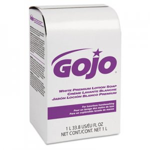 GOJO White Premium Lotion Soap, Spring Rain Scent, NXT 1000 ml Refill GOJ2104 2104-08