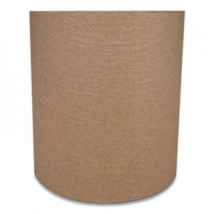 Morcon Paper Hardwound Roll Towels, 8" x 800ft, Brown, 6 Rolls/Carton MORR6800 MOR R6800