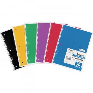 Mead Spiral Bound 1-subject Notebooks 05510BD MEA05510BD