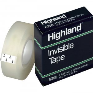 Highland Matte-finish Invisible Tape 6200341296PK MMM6200341296PK