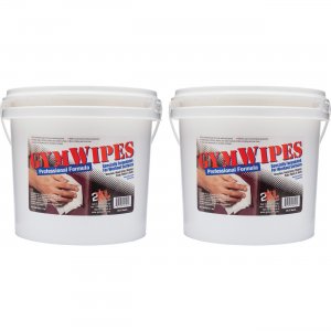 2XL GymWipes Workout Surfaces Towelettes Bucket L37CT TXLL37CT