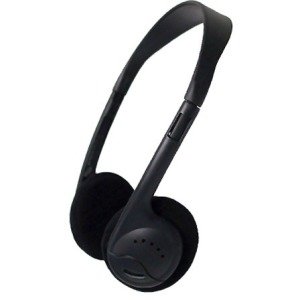 Avid Education AE-711 Headphone with Adjustable Headband and 3.5mm Plug, Black 1AE6711RSRM32
