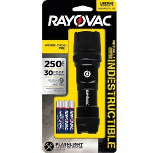 Rayovac Workhorse Pro 3 AAA LED Flashlight DIY3AAA-BE RAYDIY3AAABE
