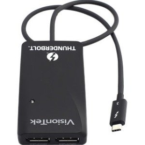 Visiontek Thunderbolt 3 to Dual DisplayPort Adapter 901148