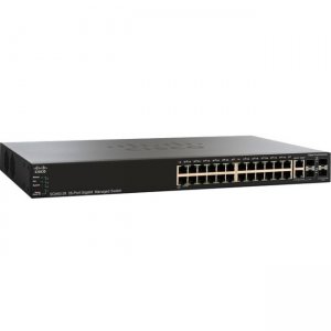 Cisco 28-Port Gigabit Managed Switch SG350-28-K9-AR SG350-28