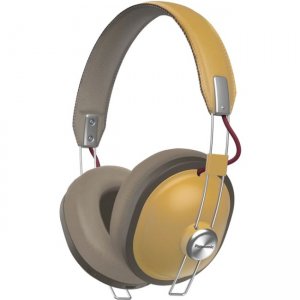 Panasonic Retro Over-Ear Bluetooth, 24-Hour Playback Headphones - Dijon RP-HTX80B-C