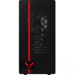 RIOTORO Mid-Tower Gaming Case with Window Panel CR488