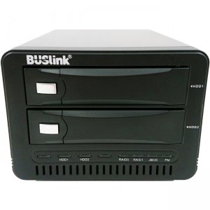Buslink 2-Bay RAID USB 3.0/eSATA External Desktop Hard Drive U3-28TB2SR1