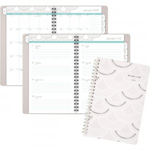 At-A-Glance Serene Scallops Weekly/Monthly Planner 5138S200 AAG5138S200