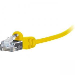 Comprehensive MicroFlex Pro AV/IT CAT6 Snagless Patch Cable Yellow 7ft MCAT6-7PROYLW