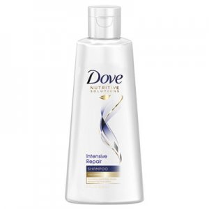 Dove Intensive Repair Hair Care, Shampoo, 3 oz, 24/Carton UNI06963CT 06963CT