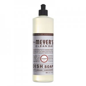 Mrs. Meyer's Dish Soap, Lavender Scent, 16 oz Bottle SJN650391EA 650391