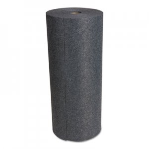 HOSPECO SureGrip Absorbent Adhesive Floor Mat, Indoor/Outdoor, 34" x 100 ft, Gray HOSASSG34100G AS-SG-34100-G