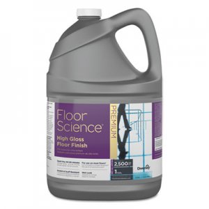 Diversey Floor Science Premium High Gloss Floor Finish, Clear Scent, 1 gal Container DVOCBD540410EA CBD540410