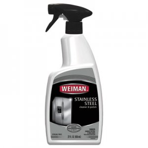 WEIMAN Stainless Steel Cleaner and Polish, Floral Scent, 22 oz Trigger Spray Bottle WMN108EA 108EA