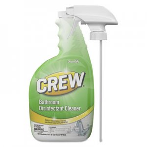 Diversey Crew Bathroom Disinfectant Cleaner, Floral Scent, 32 oz Spray Bottle DVOCBD540199EA CBD540199