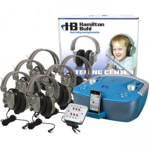 Hamilton Buhl Basic Bluetooth/CD/FM Listening Center 6 stations WNC/HB100BT/6SV