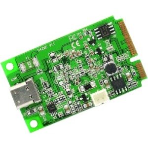IO Crest Mini PCI-Express 2.0 to USB 3.1 Type-C Gen 2 card, ASM1142 Chipset SI-MPE20214