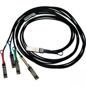 Mellanox 100GbE to 4x25GbE (QSFP28 to 4xSFP28) Direct Attach Copper Splitter Cable MCP7F00-A001R