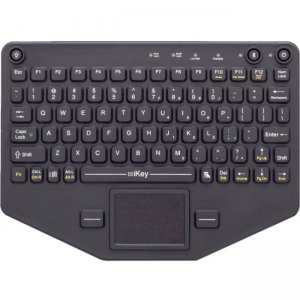 iKey Bluetooth-Compatible Keyboard with Touchpad BT-80-TP