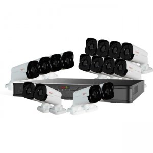 Revo Ultra HD 16 Ch. 4TB NVR Surveillance System with 16 4 Megapixel Cameras RU162B16G-4T