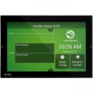 AMX 10.1" Acendo Book Scheduling Touch Panel FG4221-10 ACB-2110