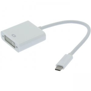 Unirise USB Type C To DVI-I Dual Link Female Adapter USBC-DVIF-ADPT