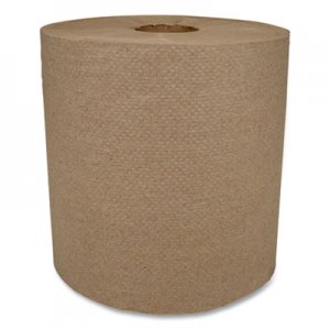 Morcon Paper Morsoft Hardwound Towel, 1-Ply, 8" x 700 ft, 6 Rolls/Carton MOR6700R MOR 6700R