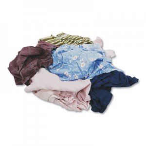 HOSPECO Colored T-shirt Rags, Cotton, Assorted, 25/Box HOS13525 135-25