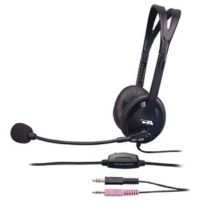 Cyber Acoustics Speech Recognition Headset AC-400MV