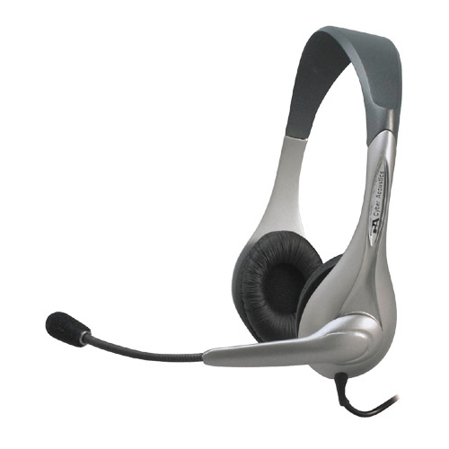 Cyber Acoustics Speech Recognition Stereo Headset AC-202B