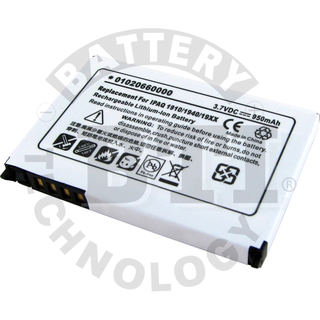 BTI Lithium Ion Personal Digital Assistant Battery PDA-HP-1900