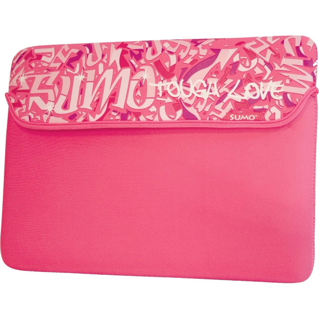 SUMO Graffiti Netbook Sleeve - 10" Pink ME-SUMO7710X