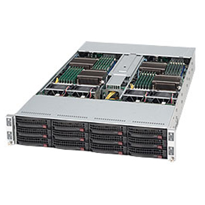 Supermicro SuperChassis Rackmount Enclosure CSE-827T-R1200B SC827T-R1200B