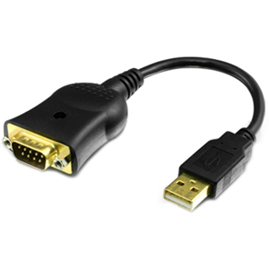 Aluratek USB to Serial Adapter Cable AUS100