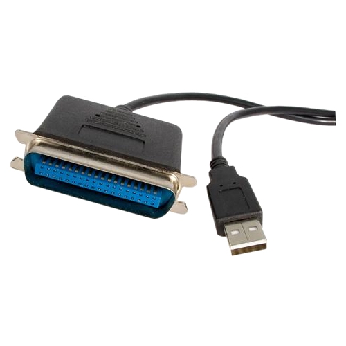 StarTech.com 6 ft USB to Parallel Printer Adapter ICUSB1284