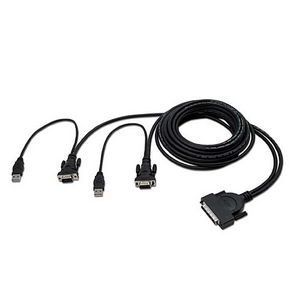 Belkin OmniView ENTERPRISE Series Dual-Port USB KVM Cable F1D9401-12