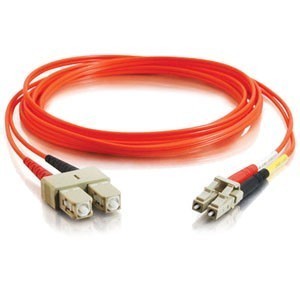 C2G Fiber Optic Duplex Patch Cable With Clips 33119