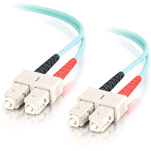C2G 10Gb Fiber Optic Duplex Patch Cable - Plenum-Rated 36222