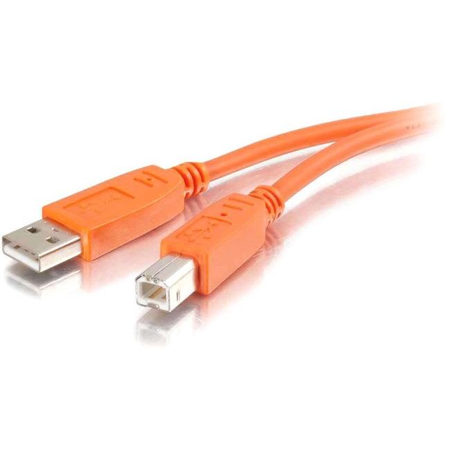 C2G USB 2.0 A/B Multi-Color Cables 35679