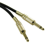 C2G Pro-Audio 1/4in Male to 1/4in Male Cable 40068